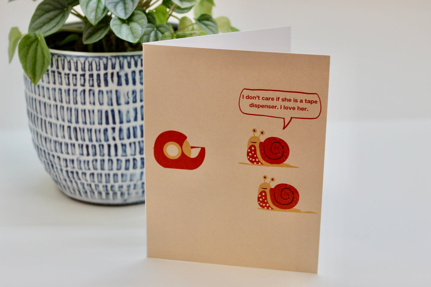 Snail Love Greeting Card