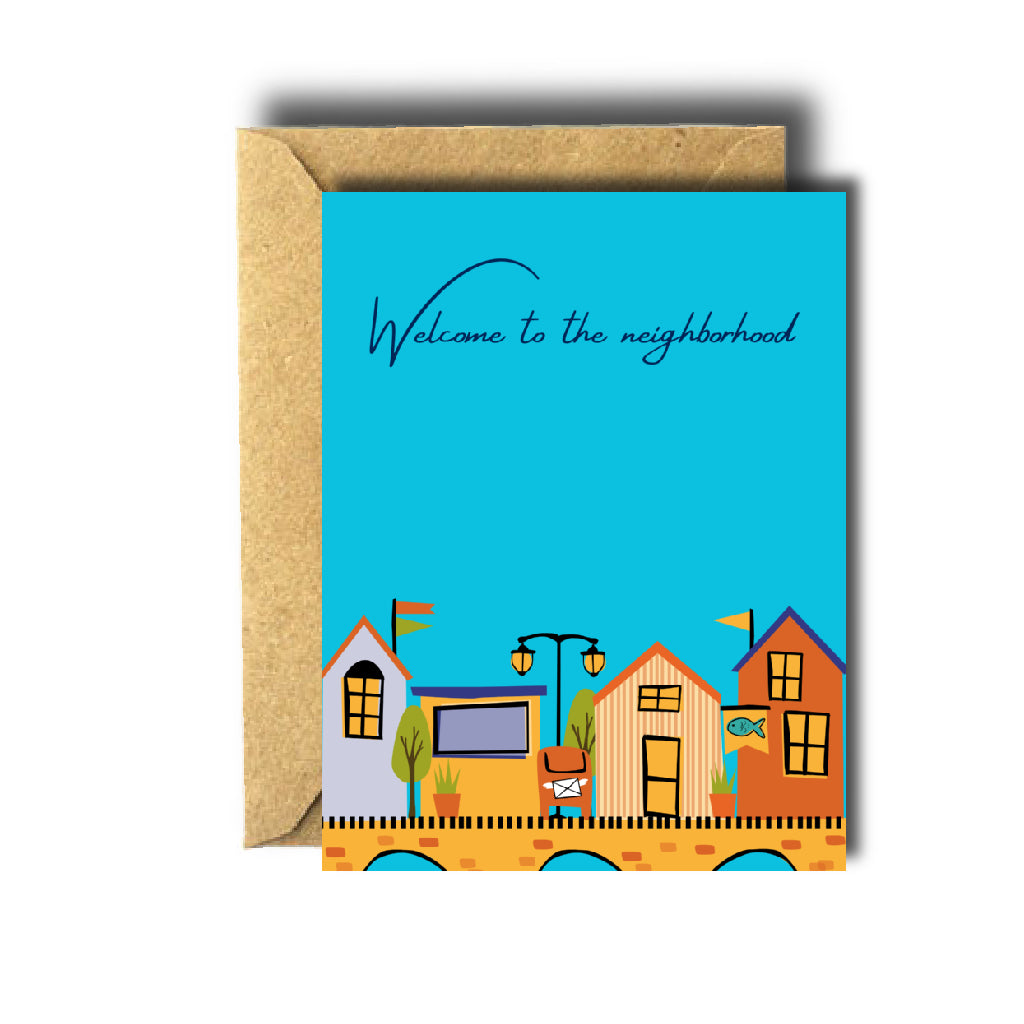 Welcome to the Neighborhood Card